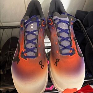 On Running Gradient Orange Purple men’s  Running Shoes Hyperlink rare